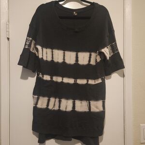 Black and White Women's Top